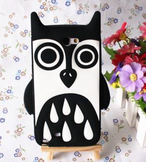 Накладка TOYS для Samsung Note 2 N7100 Сова 3D-0