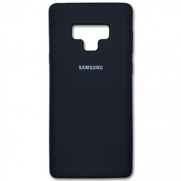 Накладка Silicone Cover для Samsung Note 9 Midnight Blue-0