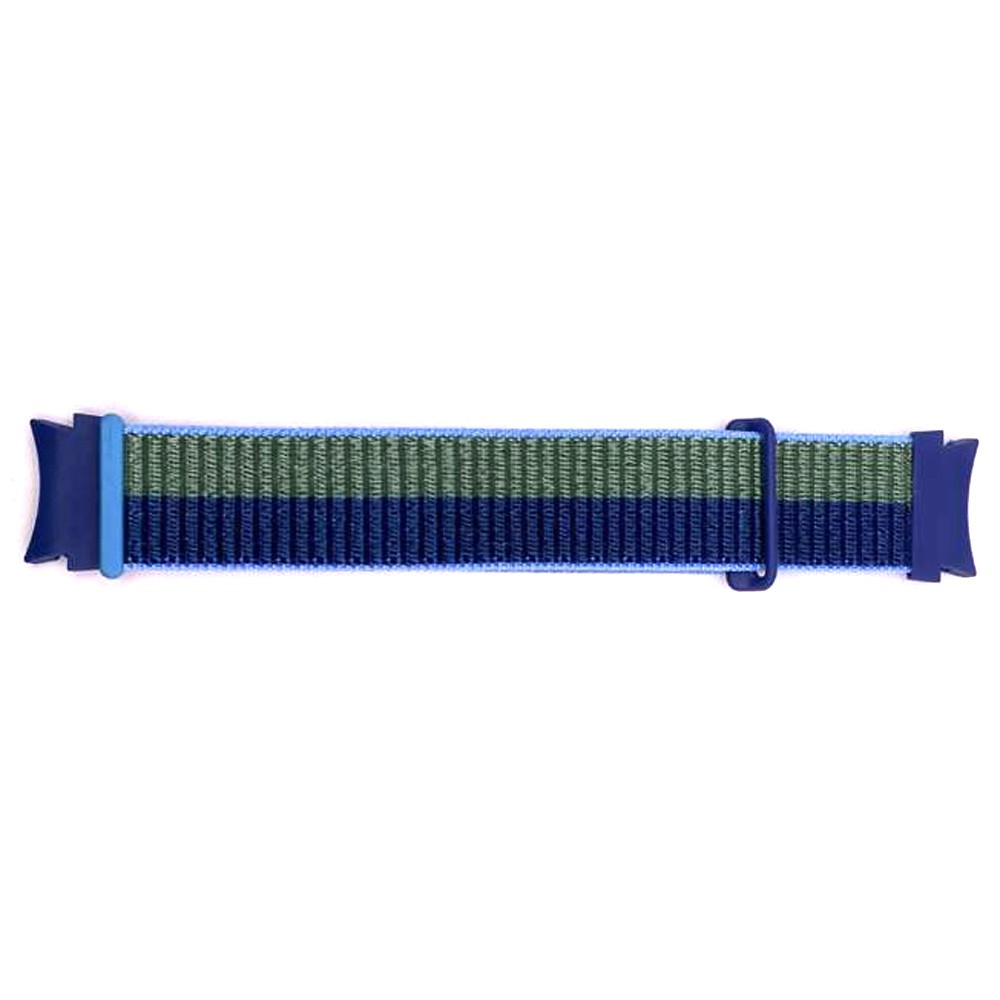 Ремінець Nylon для Samsung Watch 4 / Watch 5 20 mm Multicolor (Blue/green)-0