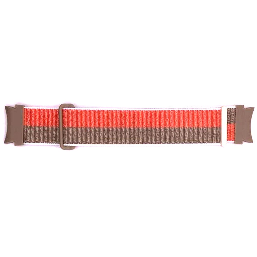 Ремінець Nylon для Samsung Watch 4 / Watch 5 20 mm Multicolor (Pink/brown)-0