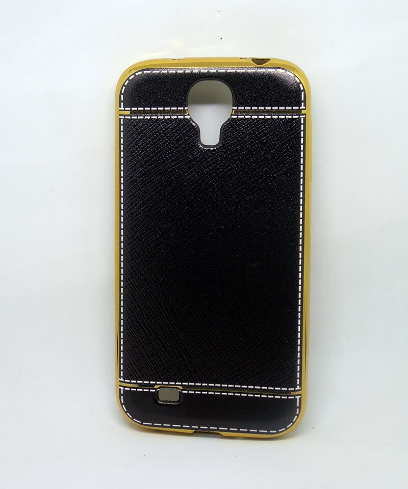 Чохол "Leather" для  Samsung S4 I9500 чорний-0