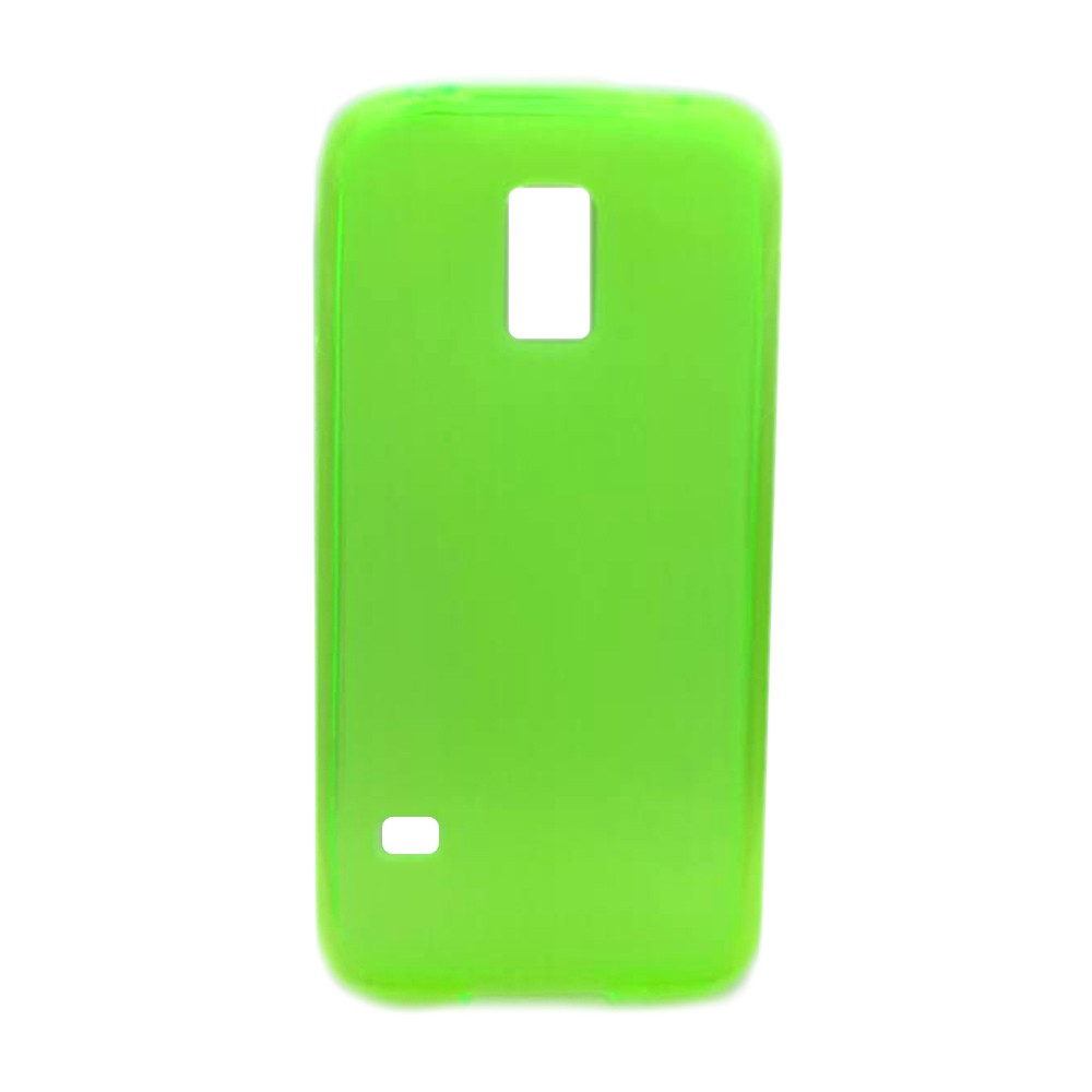 Накладка для Samsung S5 mini Салатовий силікон-0