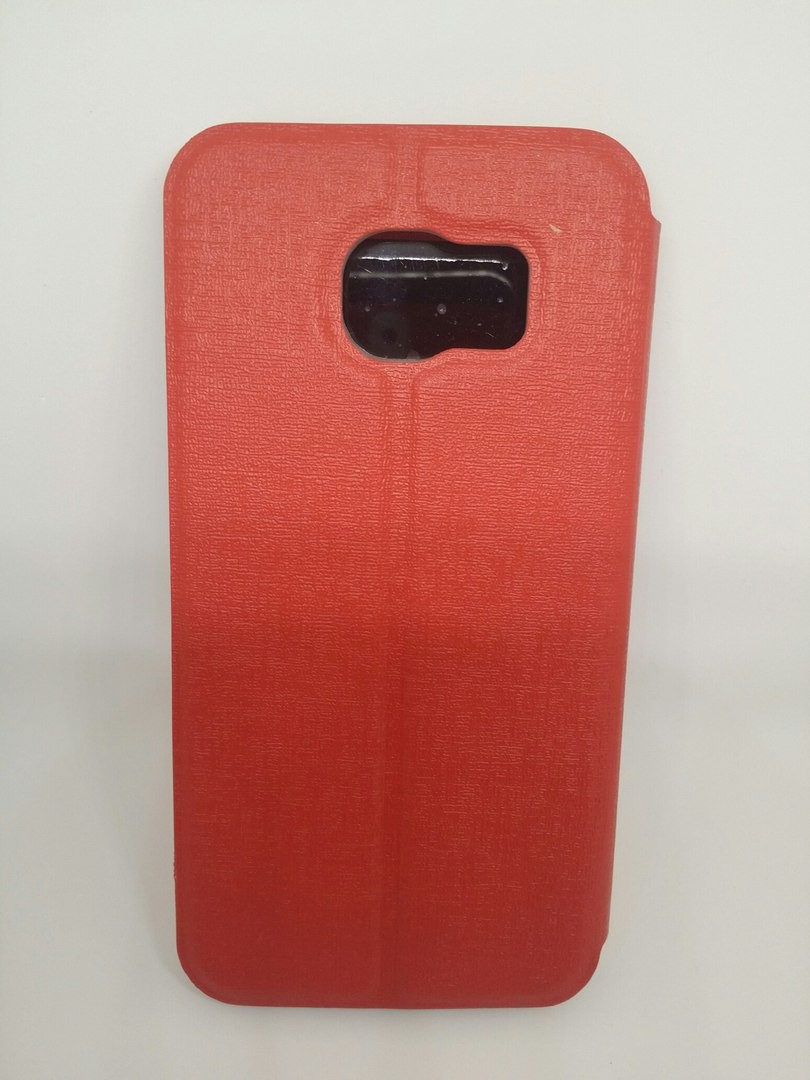 Книжка Ulike для Samsung S6 (G920) з вікном червона-1