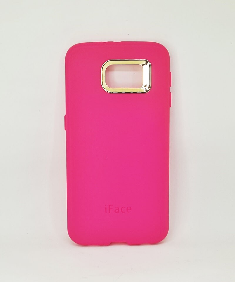 Чохол-накладка iFACE для Samsung S6 (G920) (pink)-0