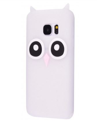 Накладка TOYS для Samsung S7 Edge G935 Сова біла-0