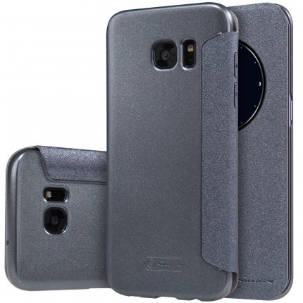 Книжка Nillkin Sparkle для Samsung S7 (G930) чорна-0