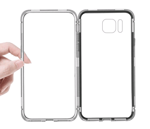 Накладка Magnetic Case для Samsung S7 (G930) серебро-0
