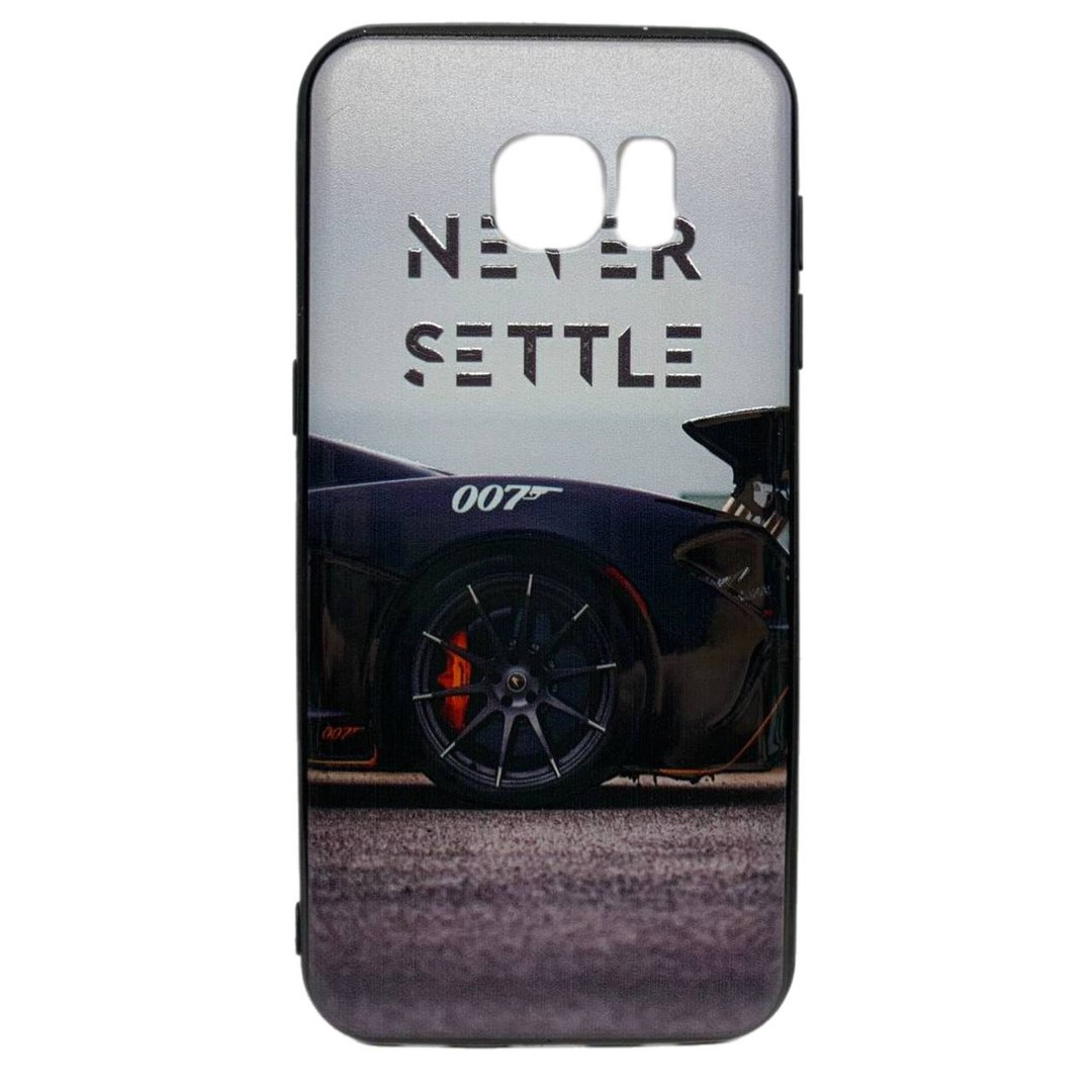 Накладка Print Mate для Samsung S7 EDGE (Never Settle)-0