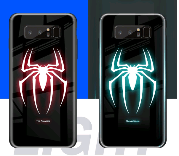 Накладка LUMINOUS GLASS для  Samsung S8 Plus (Spiderman)-2