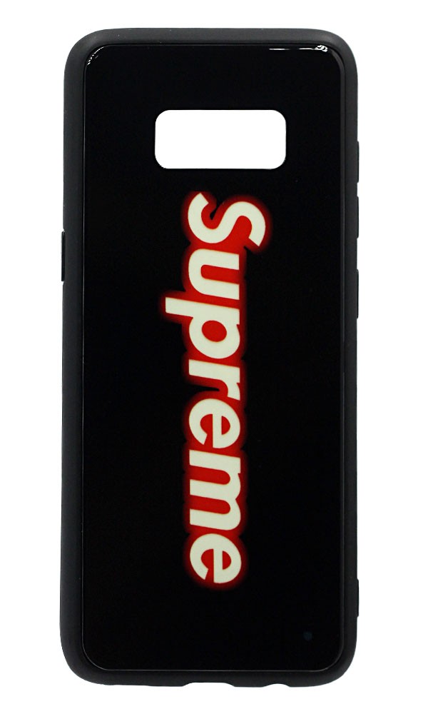 Накладка LUMINOUS GLASS для  Samsung S8 Plus (Superman)-0