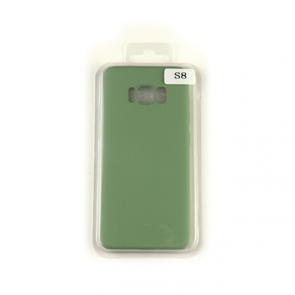 Silicone Case Full Cover для Samsung S8 зелений-0