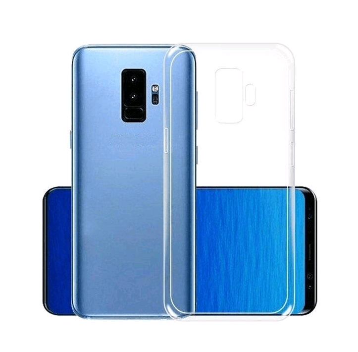 Накладка Premium для Samsung S9 Plus  прозорий силікон-0