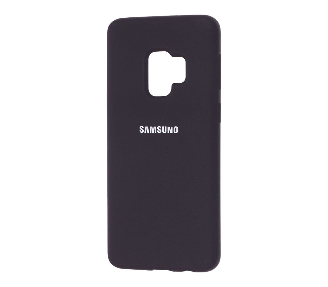 Silicone Cover Full Protective Samsung Galaxy S9 (black)-0