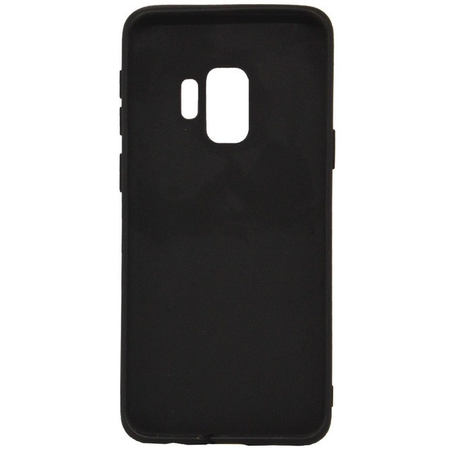 Накладка MAVIS для Samsung S9 шкіряна чорна-1