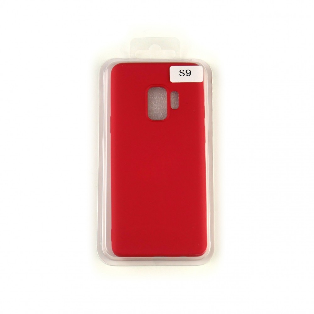Silicone Case Full Cover для Samsung S9 червоний-0
