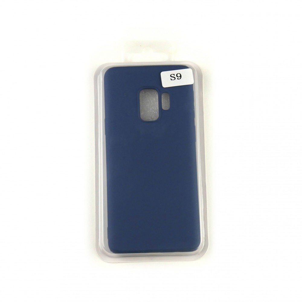 Silicone Case Full Cover для Samsung S9 синій-0