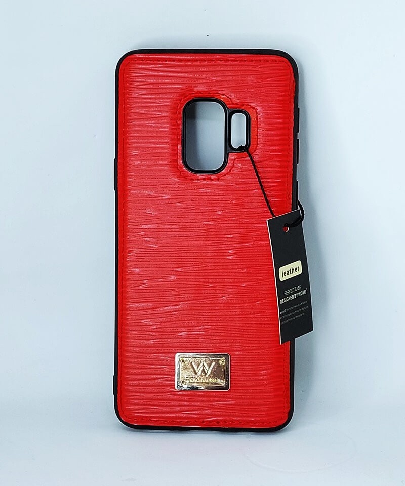 Накладка WOC для Samsung S9 червона-0