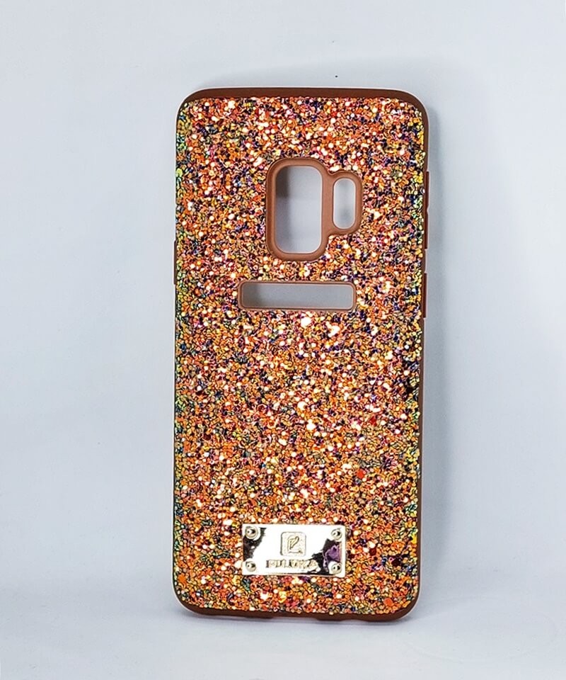 Накладка PULOKA SHINING для Samsung S9 мідна-0