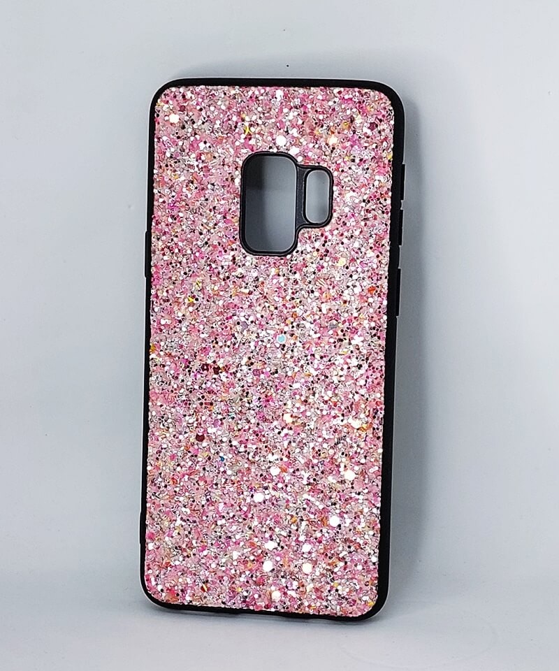 Накладка SHINING для Samsung S9 рожева-0