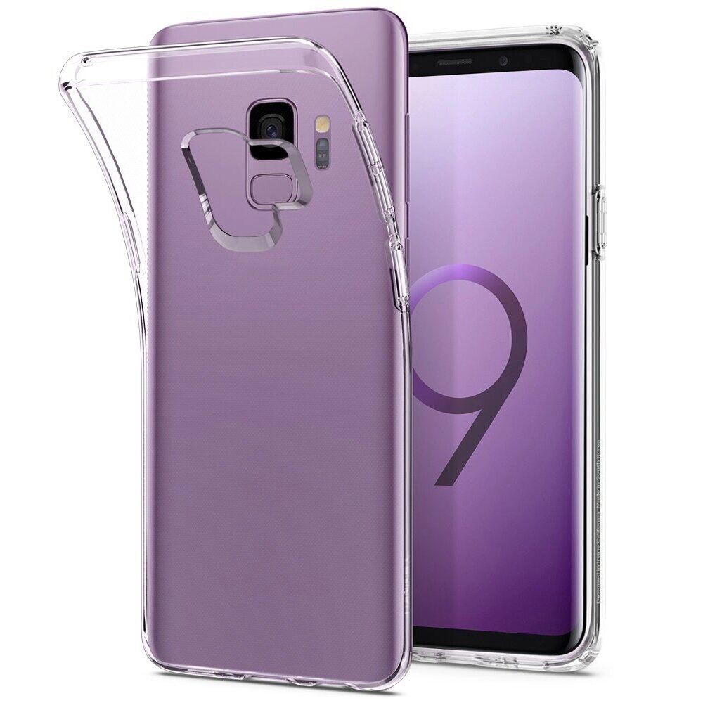 НакладкаI Crystal для Samsung S9 прозорий силікон-0