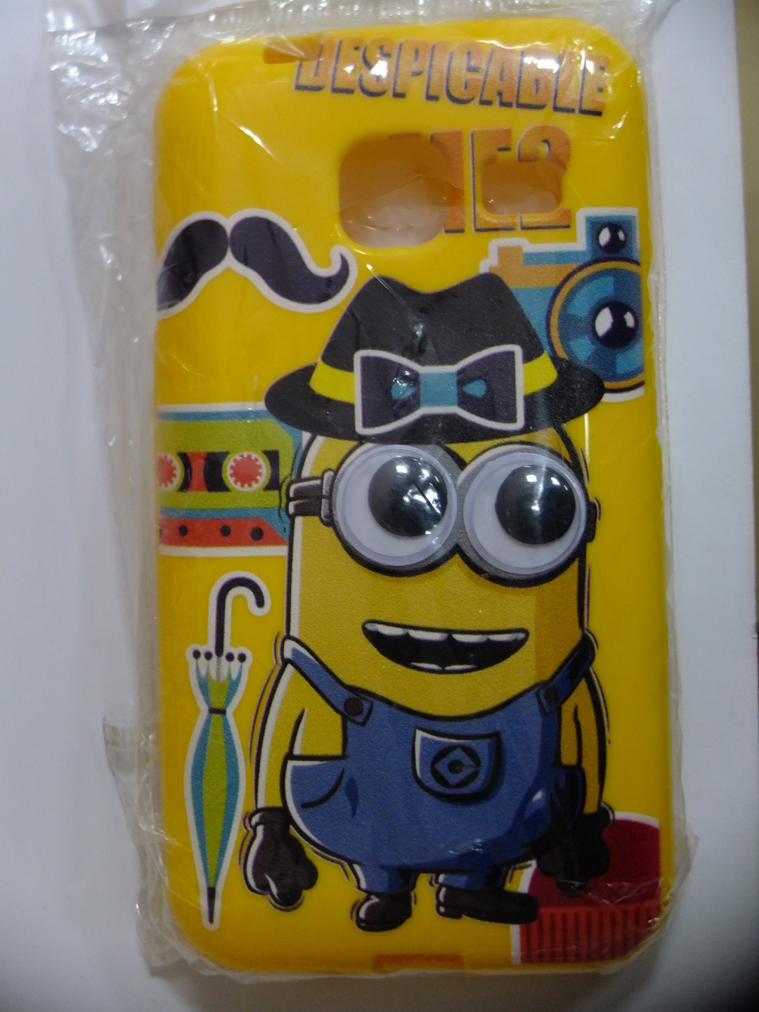 Накладка TOYS для Samsung J1 mini J105 Міньон в капелюсі-0