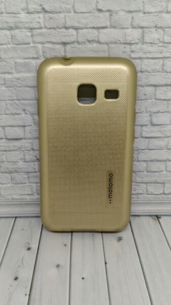 Накладка Motomo для Samsung J1 mini J105  золота-0