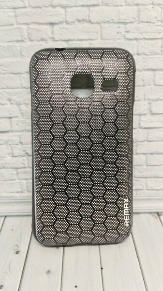 Силиконовая накладка Remax "Honey cell big" для Samsung J1 mini J105-0