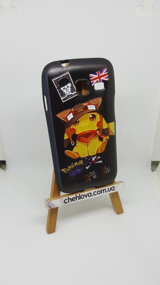 Накладка для Samsung J1 mini J105 "Покемон-пілот" (силікон)-0