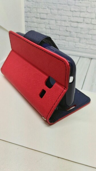 Книжка Goospery Fancy для Samsung J1 mini  J105 червона-3