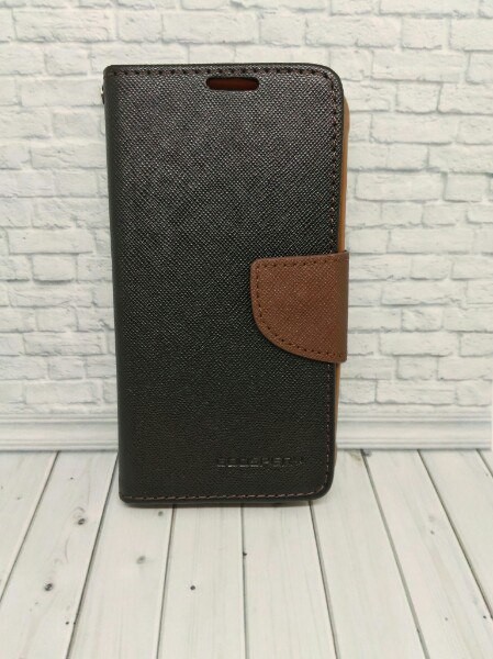 Книжка Goospery Fancy для Samsung J1 Ace J110 коричнева-0