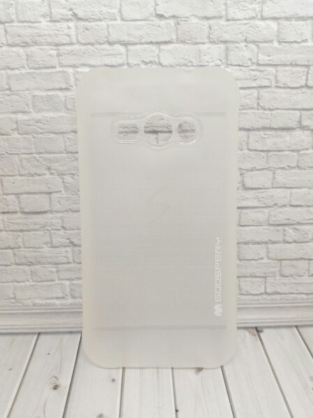Накладка Goospery  для Samsung J1 Ace J110  біла-0
