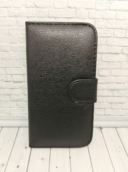 Книжка для Samsung J1 Ace J110 чорна (силікон)-0
