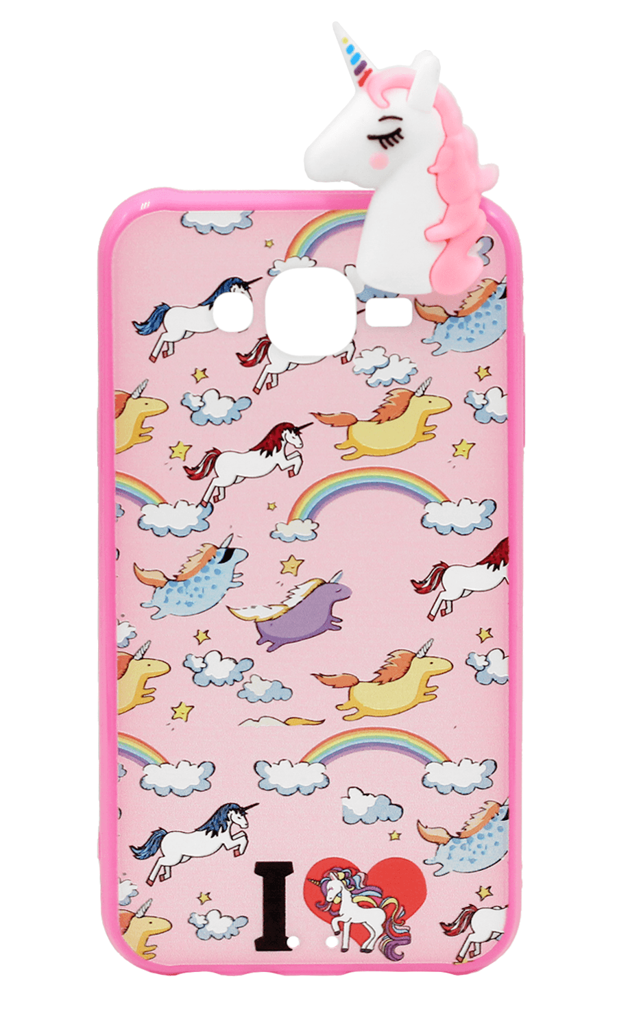 Накладка "Cartoon" для Samsung J1 (2016) J120 Єдиноріг-0