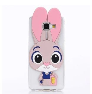 Накладка TOY для Samsung A7 (2016) A710  Джуді рожева-0