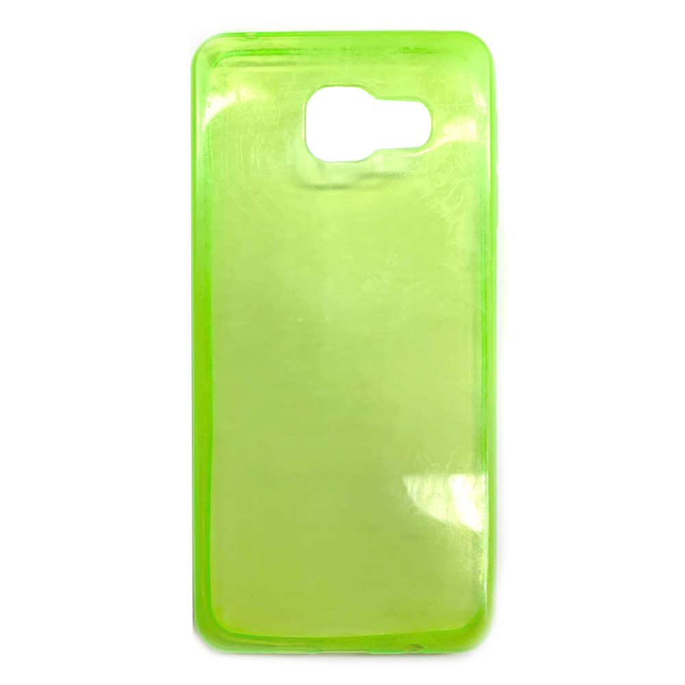 Накладка для Samsung A3 2016 A310 Салатовий силікон-0
