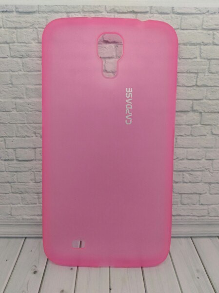 Накладка силікон Capdese для Samsung i9200 Mega 6.3 pink-0