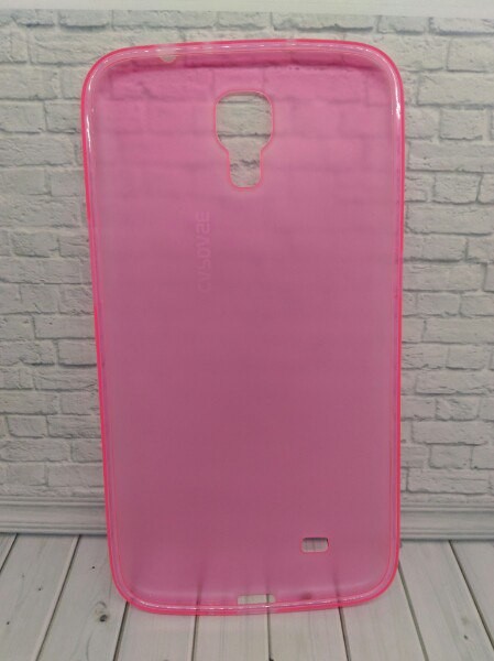 Накладка силікон Capdese для Samsung i9200 Mega 6.3 pink-1
