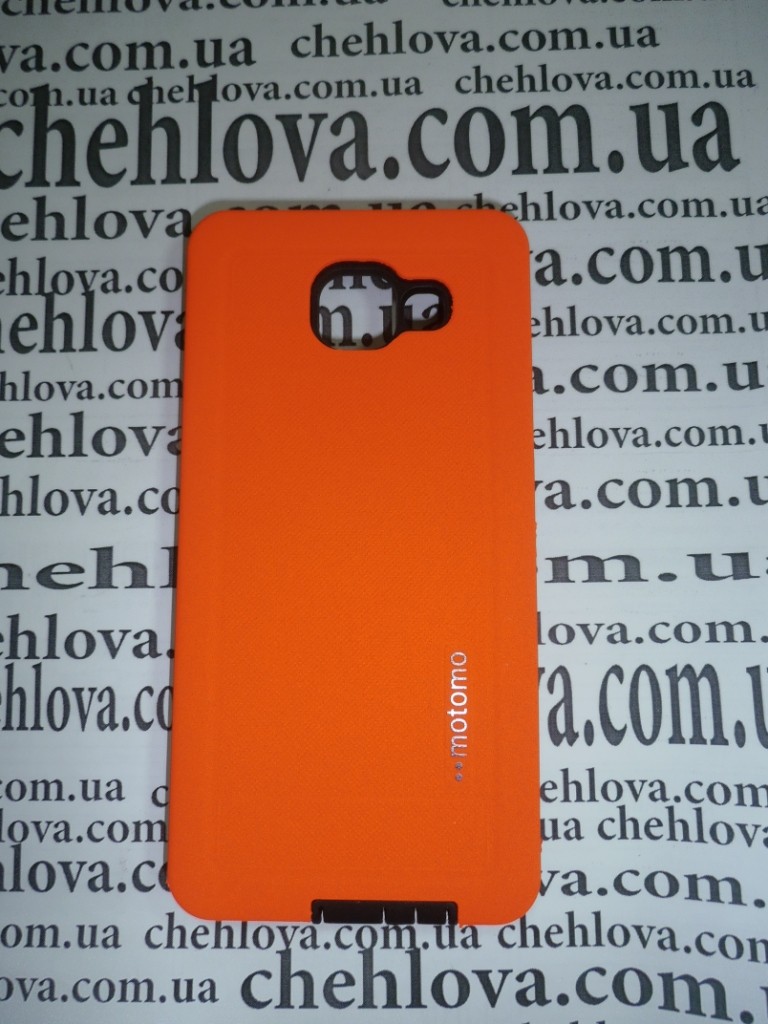 Накладка Motomo Sport Soft Touch для Samsung A7 (2016) A710 помаранчова-0