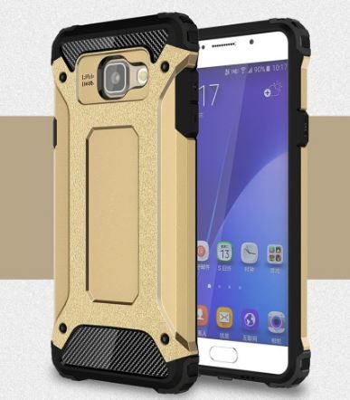 Накладка для Samsung A7 (2016) A710 протиударна Spigen золота-0