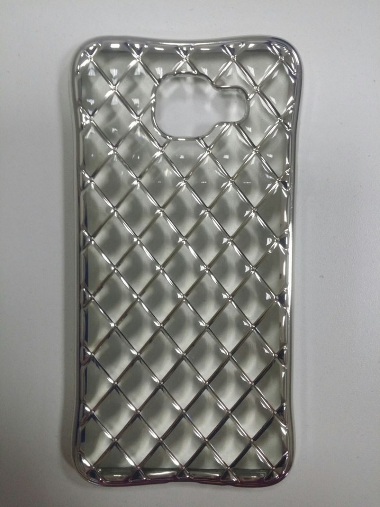 Накладка Сітка для Samsung A3 (2016) A310 срібна-0