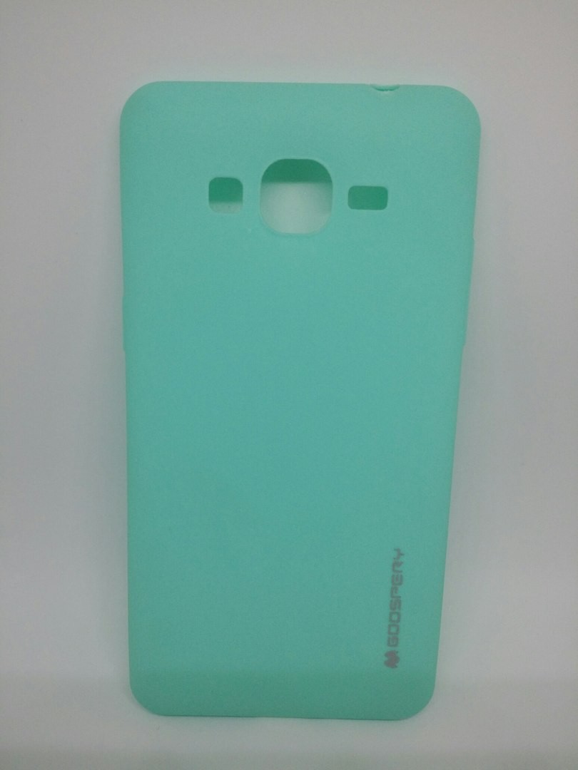 Накладка Goospery Soft Tuch для Samsung J1 (Turquoise)  в тех. упаковці (0,3 мм)-0