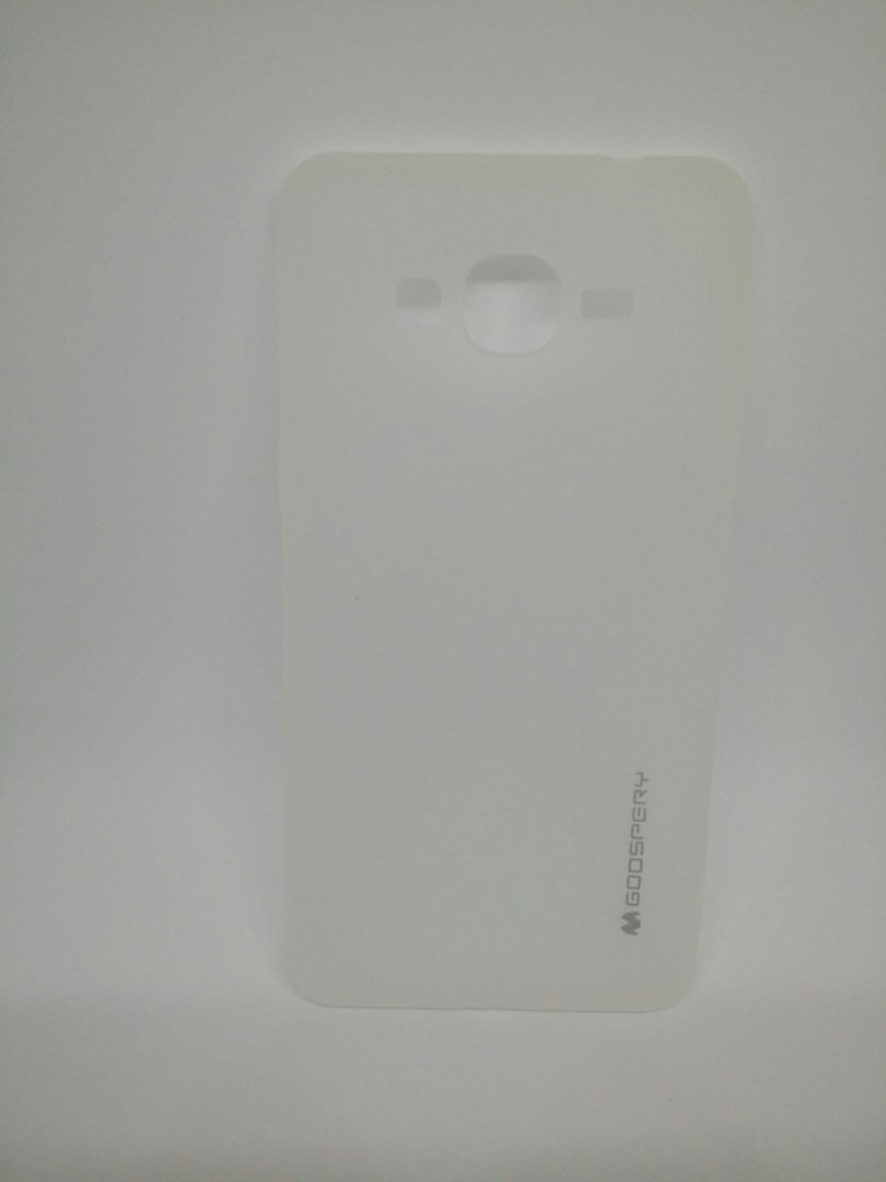 Накладка Goospery Soft Tuch для Samsung J1 (Біла)  в тех. упаковці (0,3 мм)-0