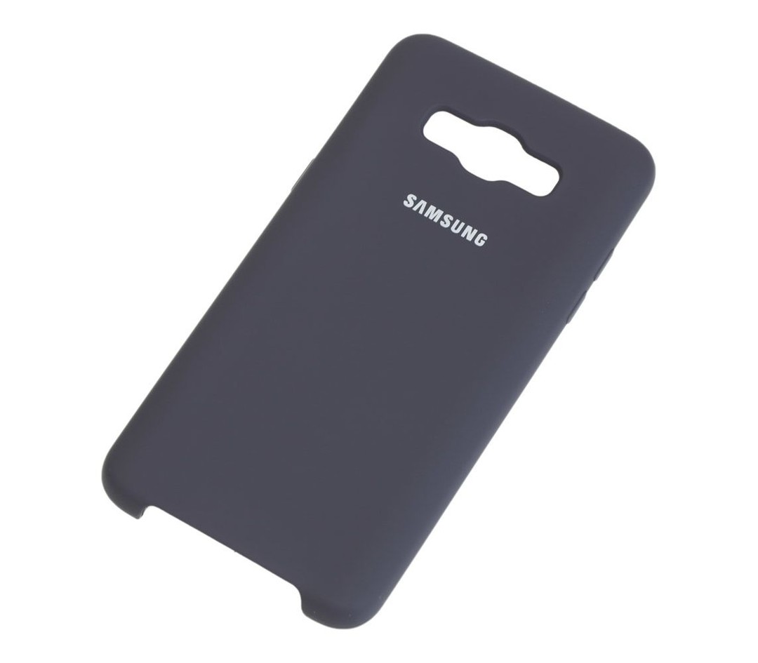 Накладка для Samsung J5 (2016) J510 Soft Touch Silicone Case (Синій)-1