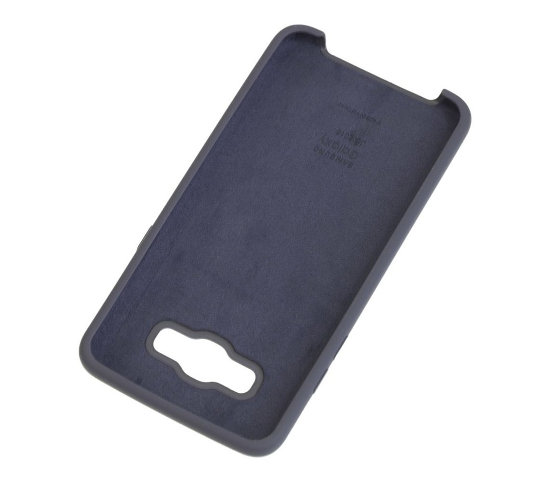 Накладка для Samsung J5 (2016) J510 Soft Touch Silicone Case (Синій)-2