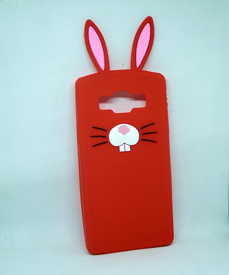 Накладка TOYS для Samsung J2 Prime/Grand Prime G530/J510/A5/E5/J5 кролик червоний-0