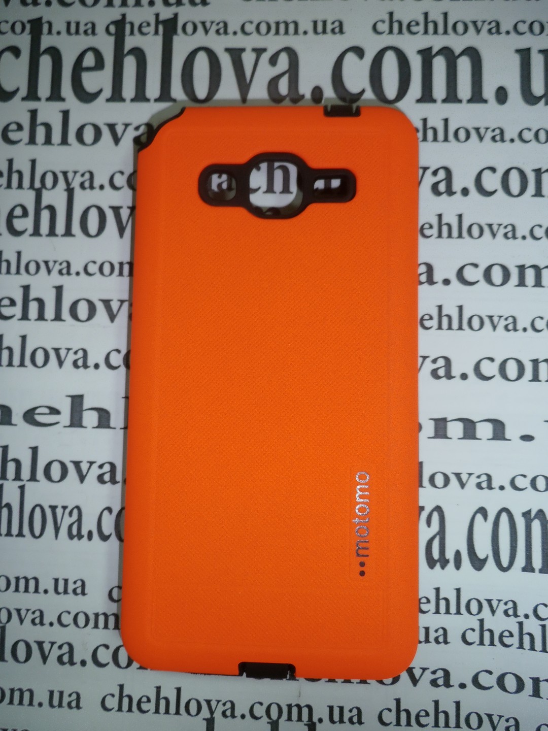 Накладка Motomo Sport Soft Touch для Samsung J1 Ace J110 помаранчова-0