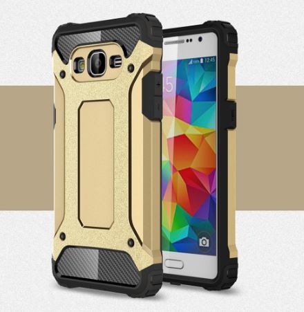 Накладка для Samsung J1 Ace J110 протиударна Spigen золота-0