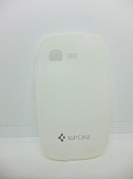 Накладка силікон SGP для Samsung S5312 біла-0