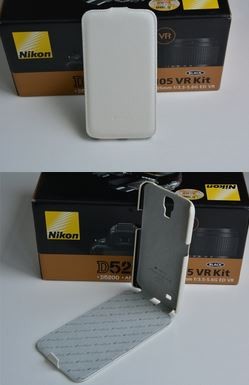 Книжка-фліп Melcko для Samsung Mega 6.3 біла-0