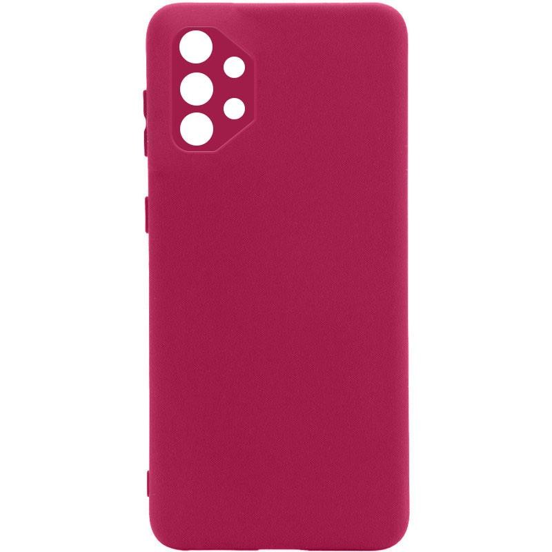 Silicone Cover Full Camera without Logo (A) для Samsung A23 (Marsala)-0